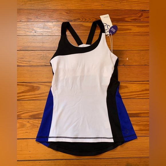 SATVA Women’s Color Block Racer Back Tank Size XS - Picture 11 of 11